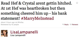 Illustration for article titled Holly Madison Makes Thinly-Veiled Jab At Crystal Harris